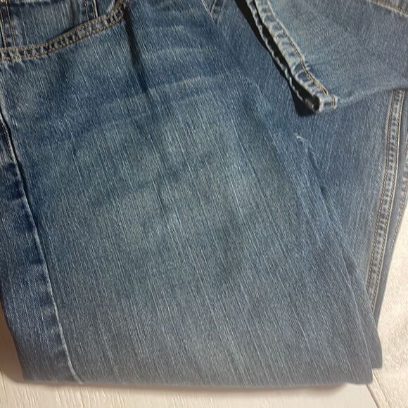 Size 10 Husky (W30 L26) 569 loose straight leg 100% cotton blue denim jeans - Picture 7 of 10